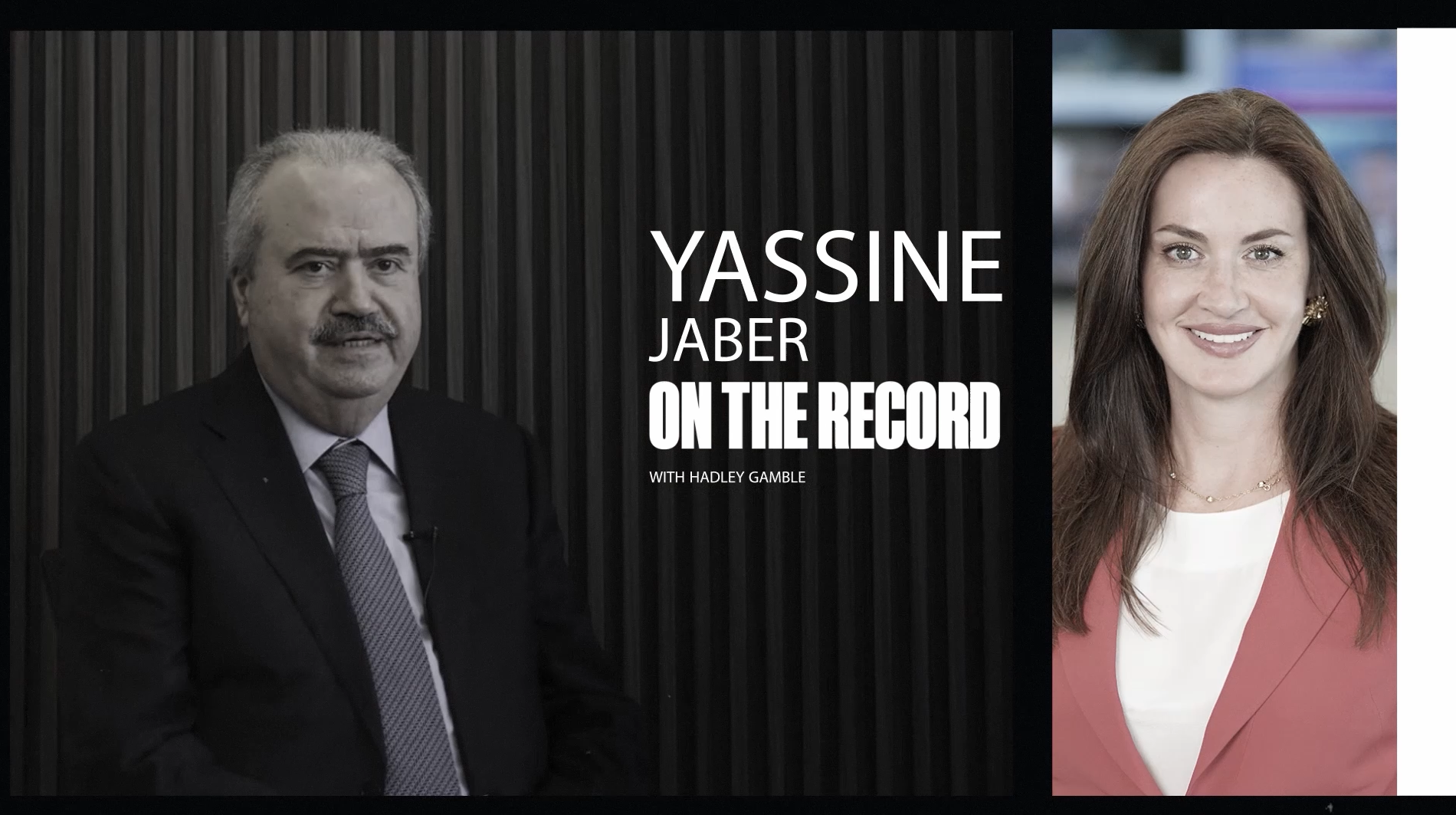 Yassine Jaber On The Record With Hadley Gamble